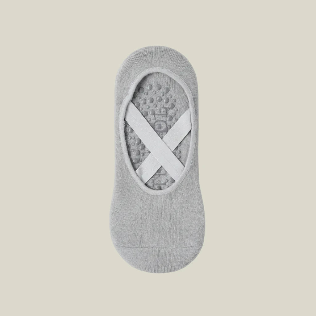 Pilates Grip Socks — Cross Band Style