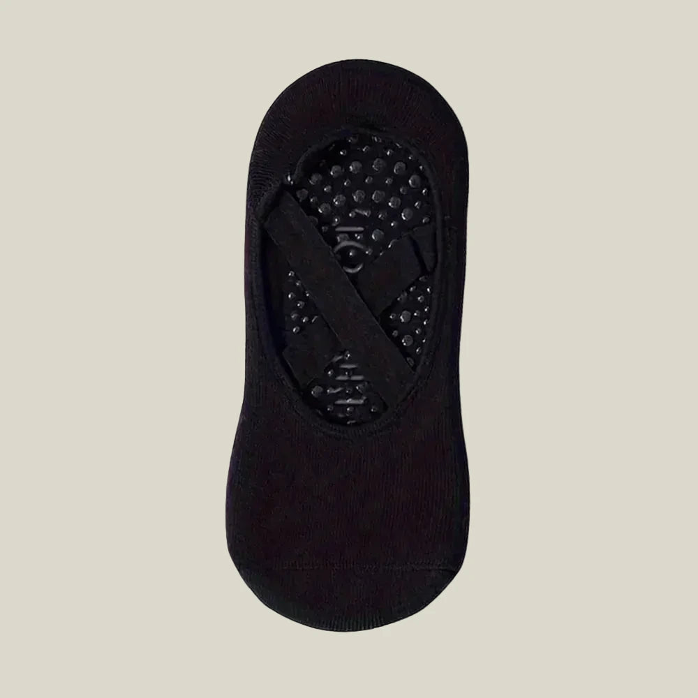 Pilates Grip Socks — Cross Band Style