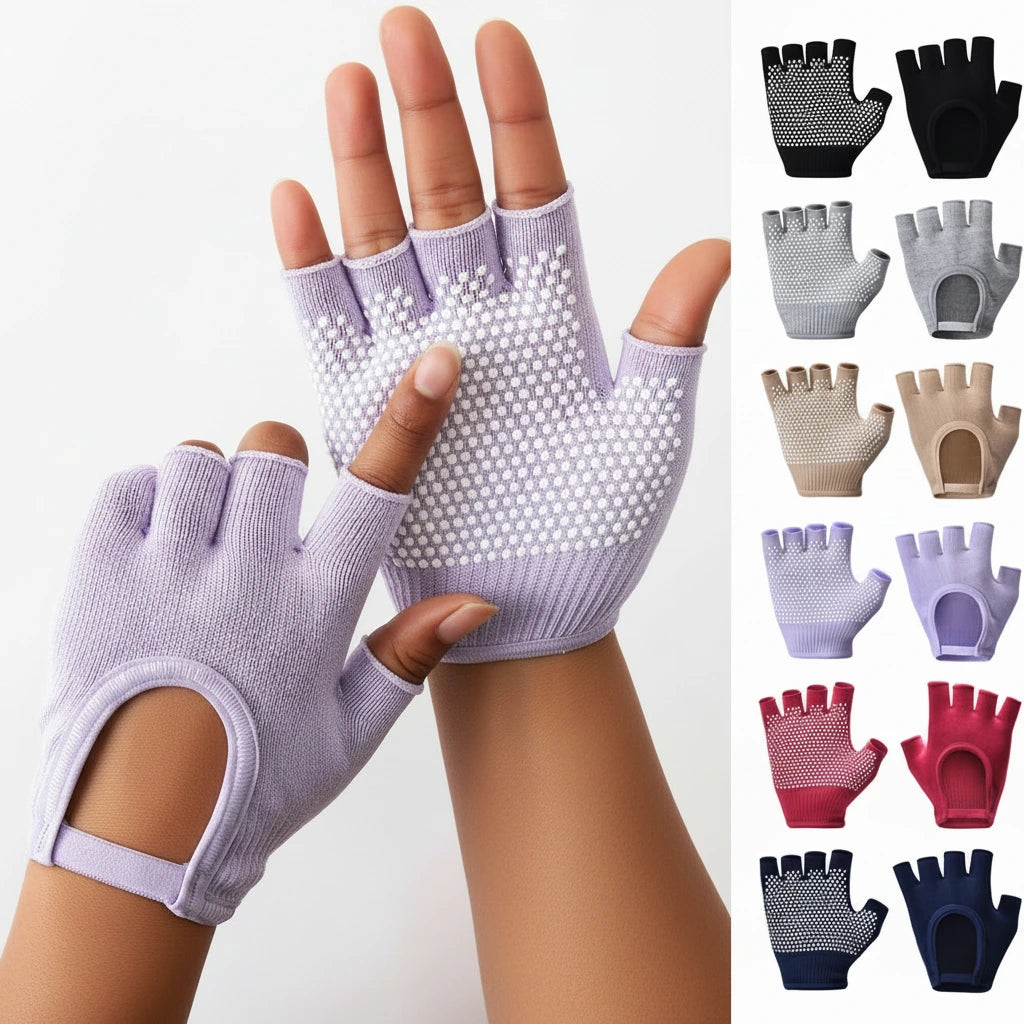 Pilates Grip Gloves