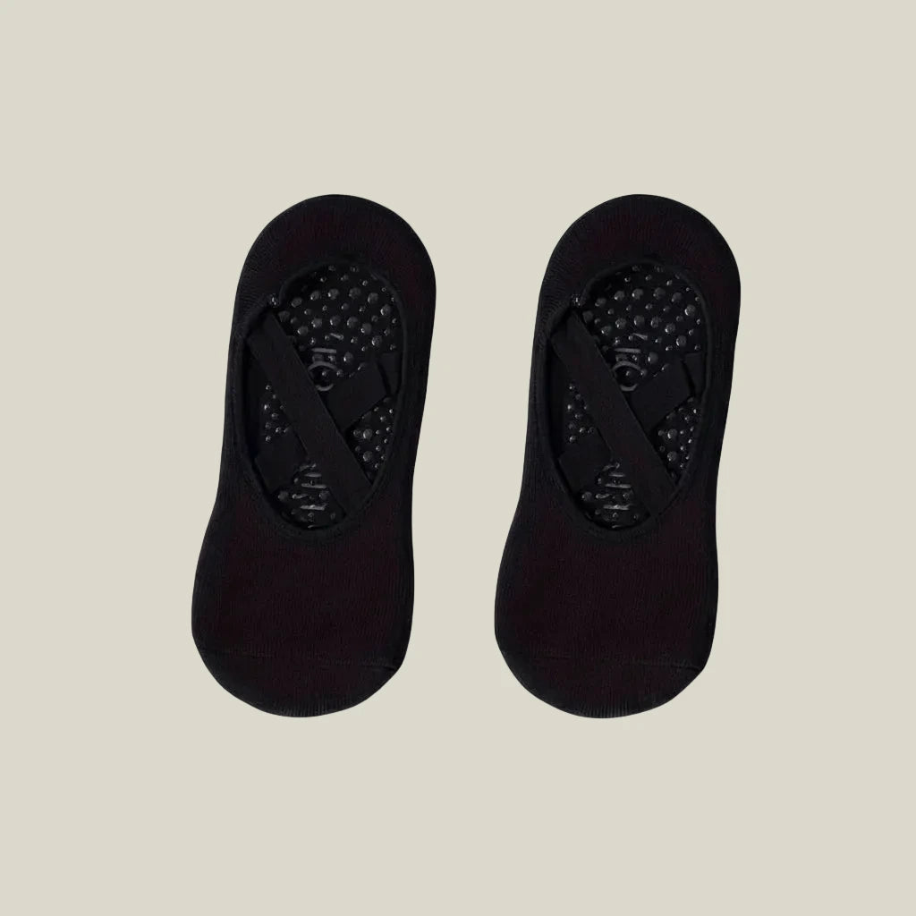 Pilates Grip Socks — Cross Band Style
